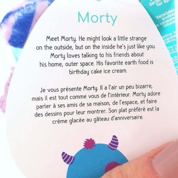 Squishmallows Toys Squishmallow Morty The Monster Poshmark